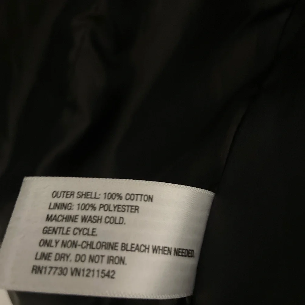 Black Moto Biker Jacket Lightweight Size Medium NWOT - Picture 8 of 8